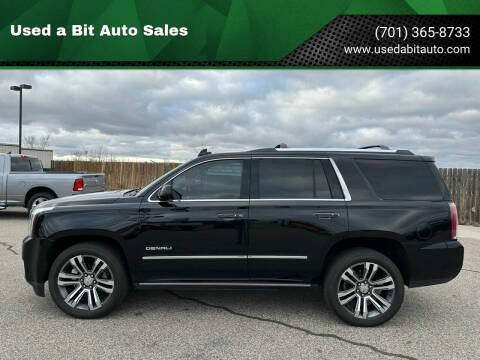 2018 GMC Yukon for sale at Used a Bit Auto Sales in Fargo ND