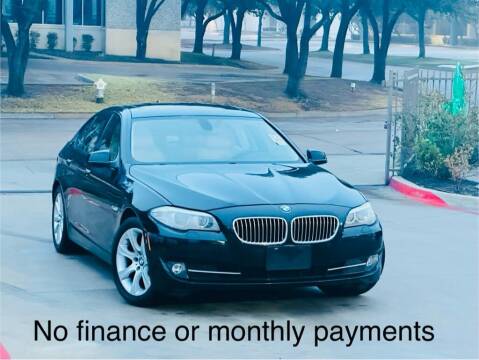 2011 BMW 5 Series for sale at Texas Drive Auto in Dallas TX
