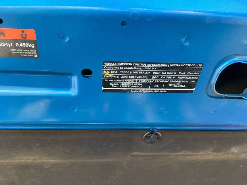 2020 Nissan Sentra SV