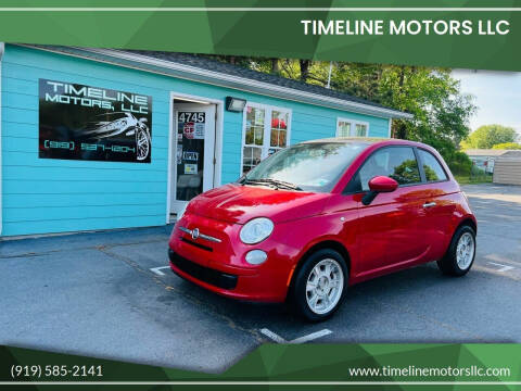 2012 FIAT 500 for sale at Timeline Motors LLC in Clayton NC