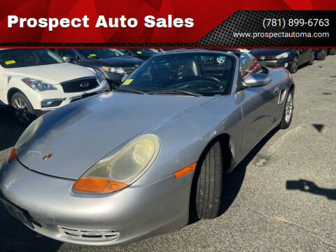 2002 Porsche Boxster for sale at Prospect Auto Sales in Waltham MA