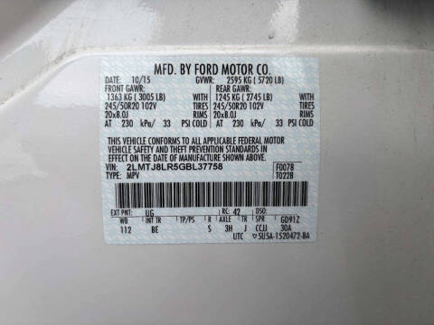 2016 Lincoln MKX Reserve