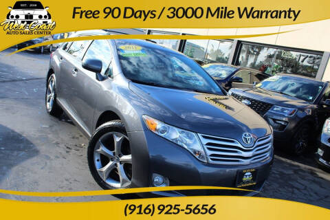 2011 Toyota Venza for sale at West Coast Auto Sales Center in Sacramento CA