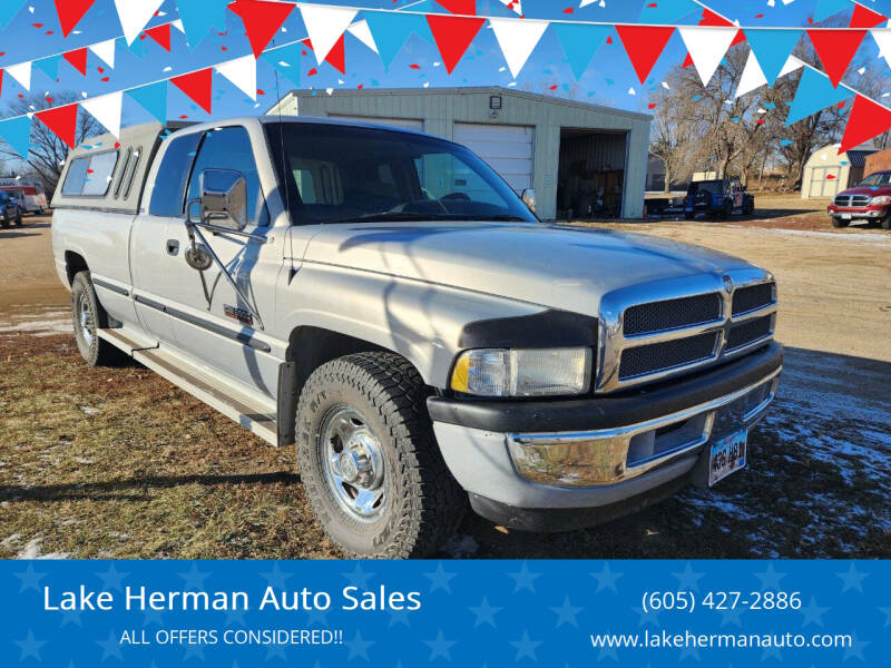 1999 Dodge Ram 2500 for sale at Lake Herman Auto Sales in Madison SD