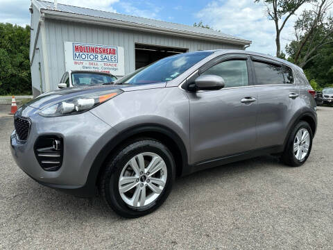 2018 Kia Sportage for sale at HOLLINGSHEAD MOTOR SALES in Cambridge OH