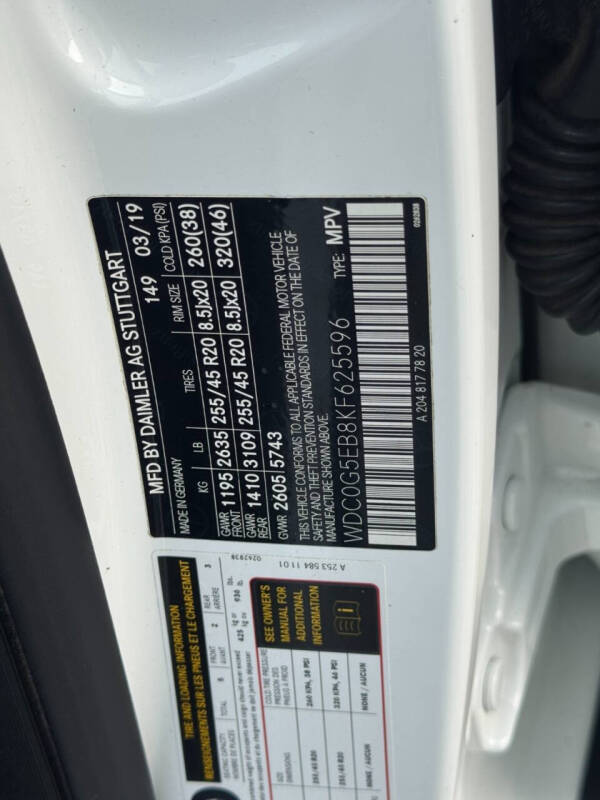 2019 Mercedes-Benz GLC GLC 350e 4MATIC