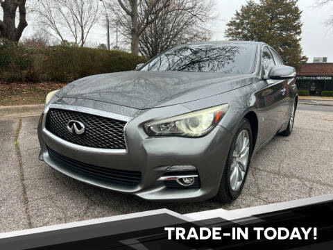 2014 Infiniti Q50 for sale at Aria Auto Inc. in Raleigh NC