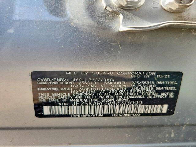 2021 Subaru Forester Sport