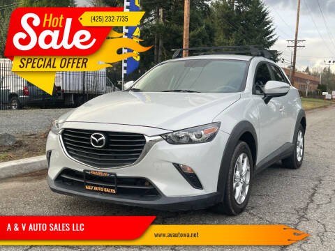 2016 Mazda CX-3 for sale at A & V AUTO SALES LLC in Marysville WA