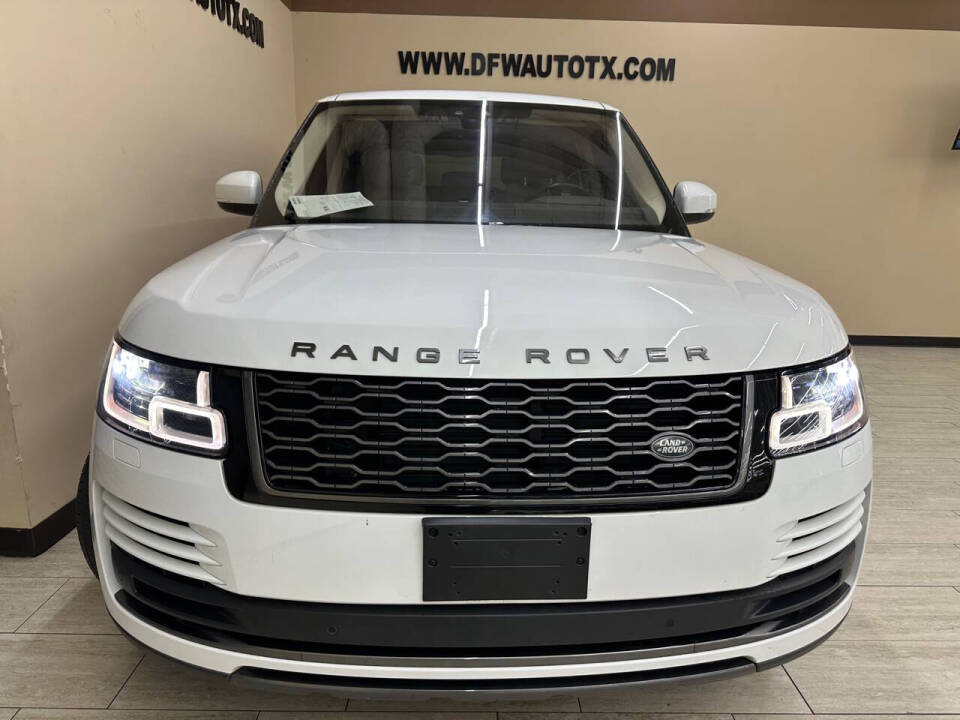 2019 Land Rover Range Rover for sale at DFW Auto & Services Inc in Fort Worth, TX