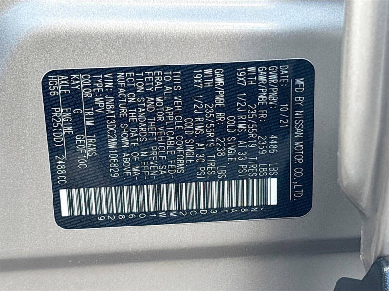 2021 Nissan Rogue Platinum