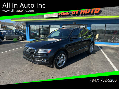 2016 Audi Q5 for sale at All In Auto Inc in Palatine IL