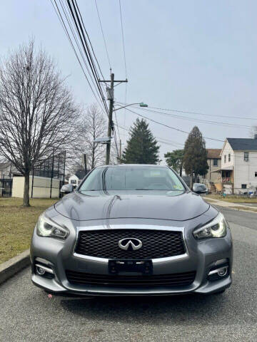 2014 Infiniti Q50 for sale at GRAND USED CARS  INC in Little Ferry NJ