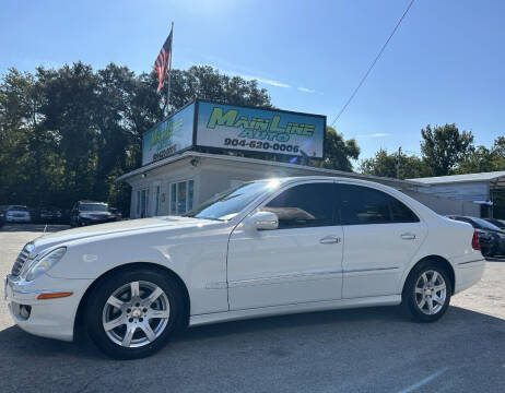 2008 Mercedes-Benz E-Class for sale at Mainline Auto in Jacksonville FL