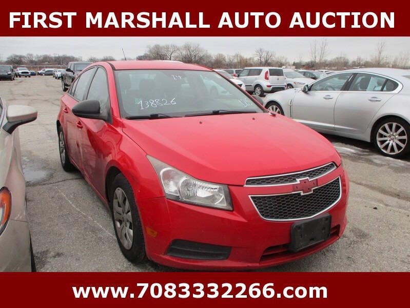 2014 Chevrolet Cruze for sale at First Marshall Auto Auction in Harvey IL