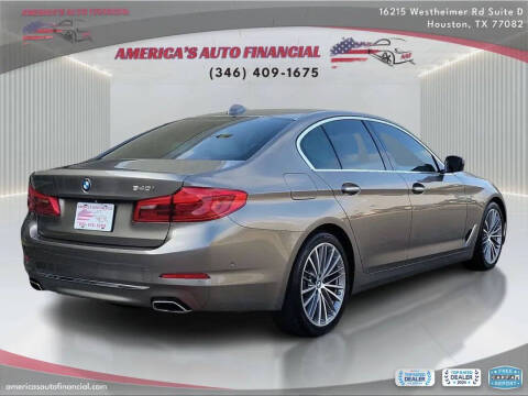 2017 BMW 5 Series 540i