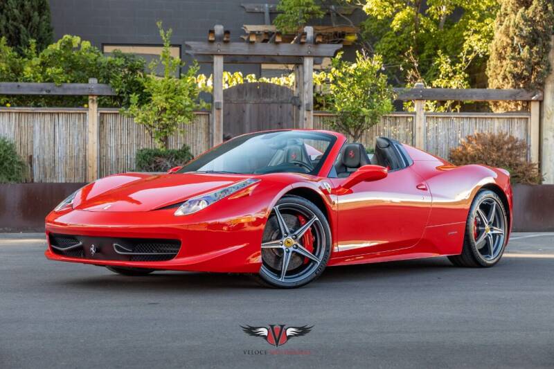 2013 Ferrari 458 Spider for sale at Veloce Motorsales in San Diego CA