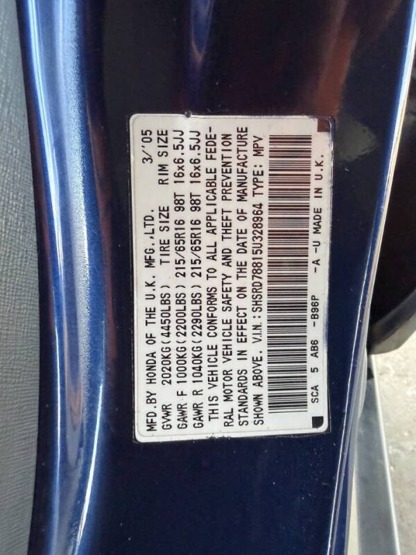 2005 Honda CR-V EX