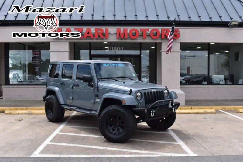 2015 Jeep Wrangler Unlimited Sahara