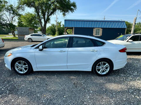 2018 Ford Fusion for sale at Supreme Auto Sales II, LLC in Nowata OK