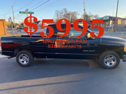 2003 Dodge Ram 1500 for sale at E & A Auto Sales in Warren OH