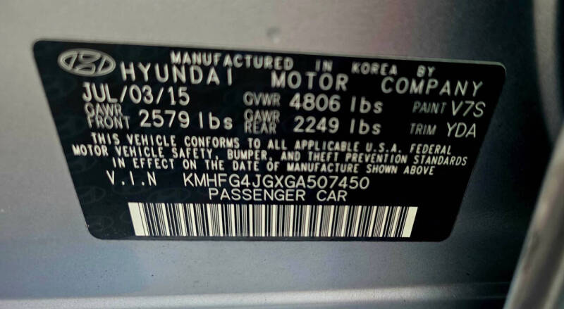 2016 Hyundai Azera