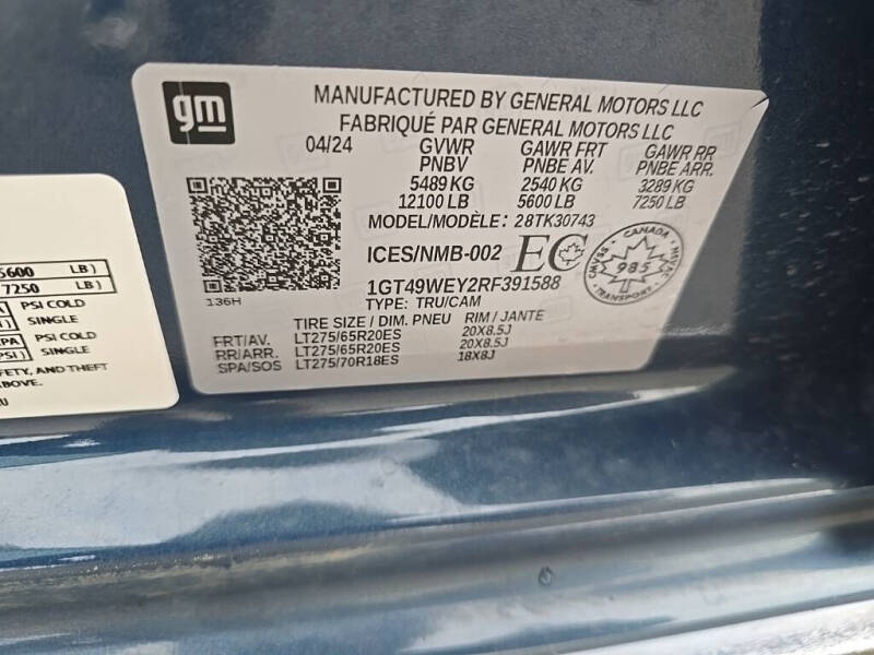 2024 GMC Sierra 3500HD