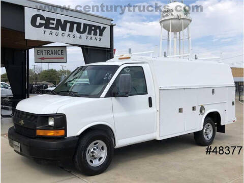 2017 Chevrolet Express for sale at CENTURY TRUCKS & VANS in Grand Prairie TX