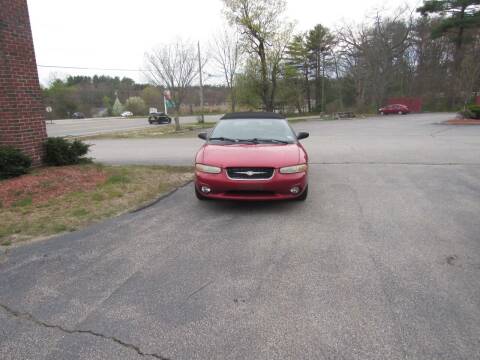 2000 Chrysler Sebring for sale at Heritage Truck and Auto Inc. in Londonderry NH
