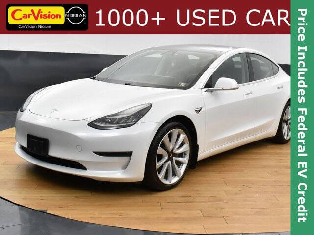 Used 2019 Tesla Model 3 Base with VIN 5YJ3E1EB4KF454237 for sale in Conshohocken, PA