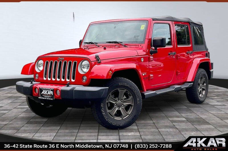 2016 Jeep Wrangler Unlimited Sahara