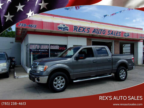 2014 Ford F-150 for sale at Rex's Auto Sales in Junction City KS