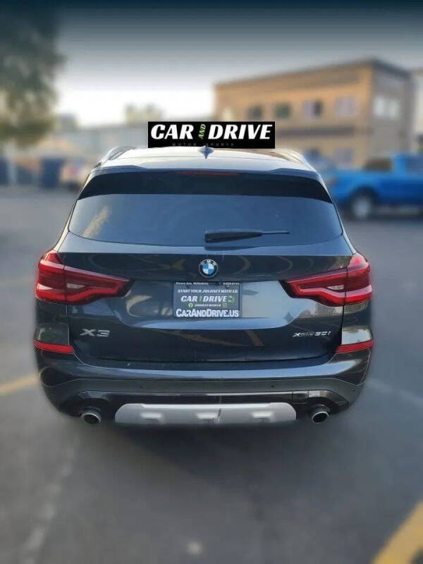 2018 BMW X3 xDrive30i