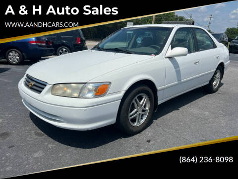 2000 Toyota Camry for sale at A & H Auto Sales in Greenville SC