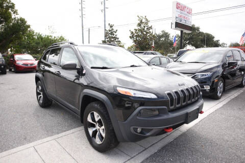 2016 Jeep Cherokee for sale at GRANT CAR CONCEPTS in Orlando FL
