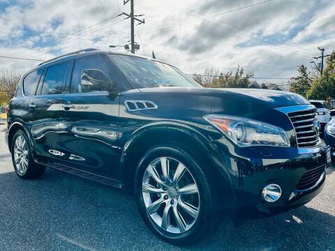 2012 Infiniti QX56 for sale at Trimax Auto Group in Norfolk VA