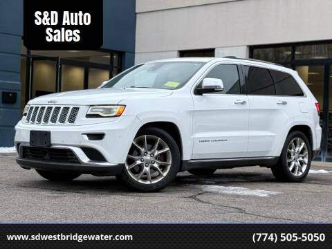 2015 Jeep Grand Cherokee for sale at S&D Auto Sales in West Bridgewater MA