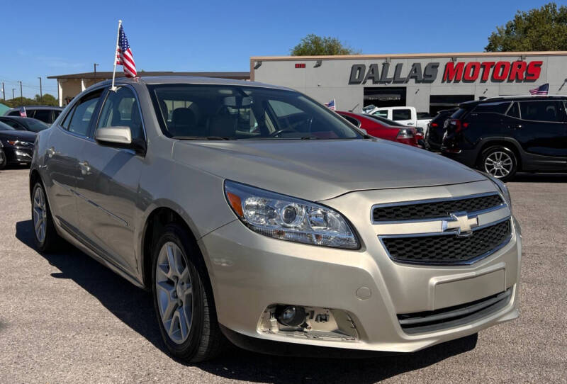 2013 Chevrolet Malibu for sale at Dallas Motors in Garland TX