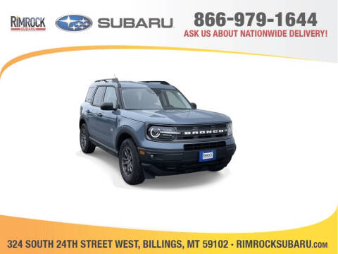 2024 Ford Bronco Sport for sale at RIMROCK SUBARU in Billings MT