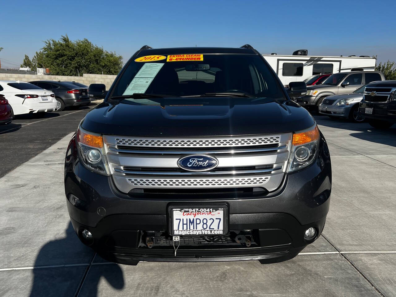 2015 Ford Explorer for sale at Magic Auto Sales in Hesperia, CA