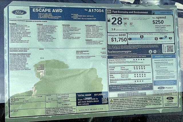 2026 Ford Escape ST-Line