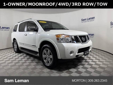 2014 Nissan Armada for sale at Sam Leman CDJRF Morton in Morton IL