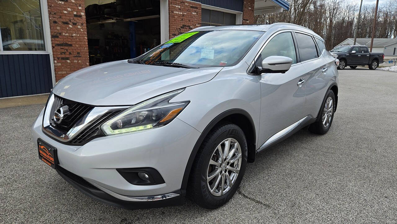 2018 Nissan Murano for sale at North Ridge Auto Center LLC in Madison, OH