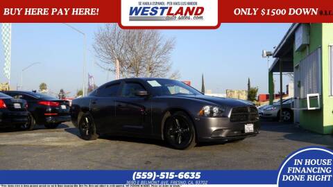 2013 Dodge Charger for sale at Westland Auto Sales on 7th in Fresno CA