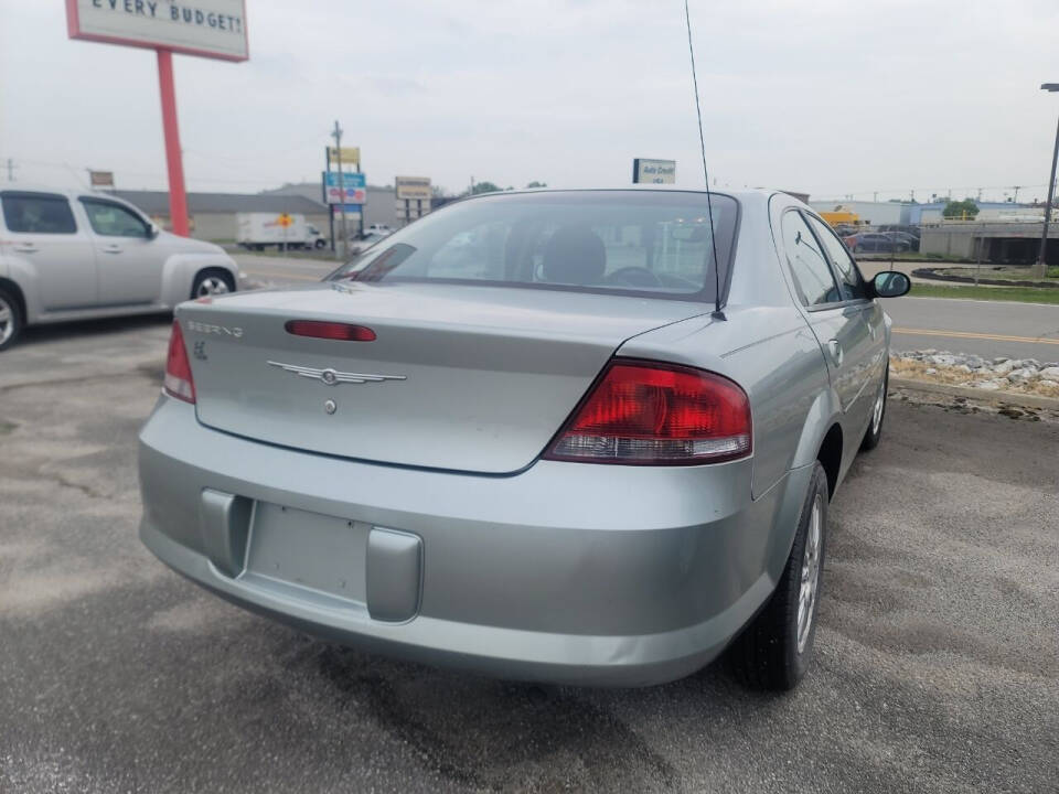 2004 Chrysler Sebring for sale at E-Z Car Credit in Fort Wayne, IN