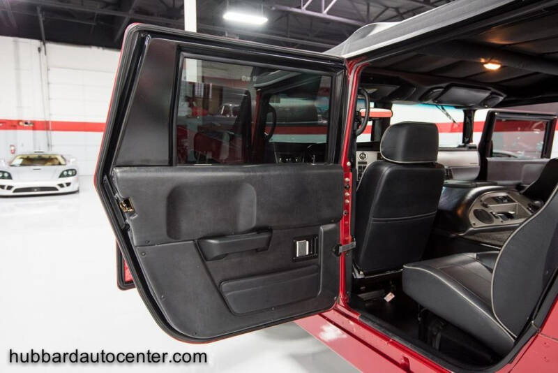 2006 HUMMER H1 Open Top