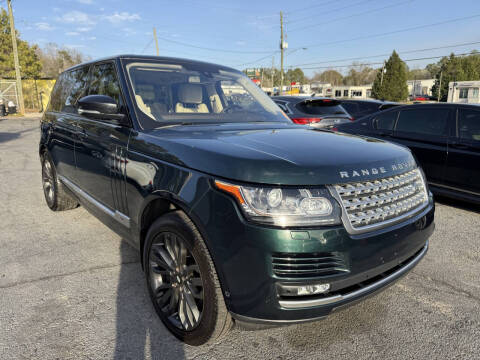 2016 Land Rover Range Rover for sale at North Georgia Auto Brokers in Snellville GA
