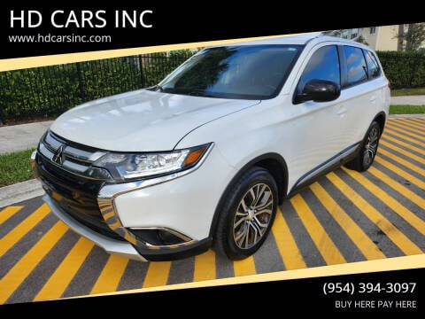 2017 Mitsubishi Outlander for sale at HD CARS INC in Hollywood FL