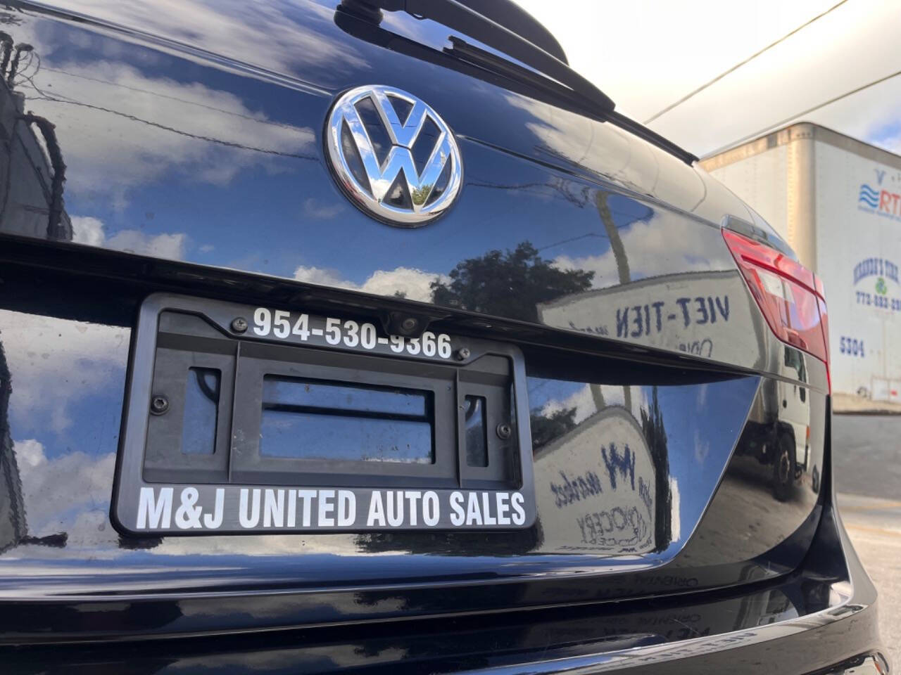 2020 Volkswagen Tiguan for sale at M & J UNITED AUTO SALES in LAUDERDALE LAKES, FL