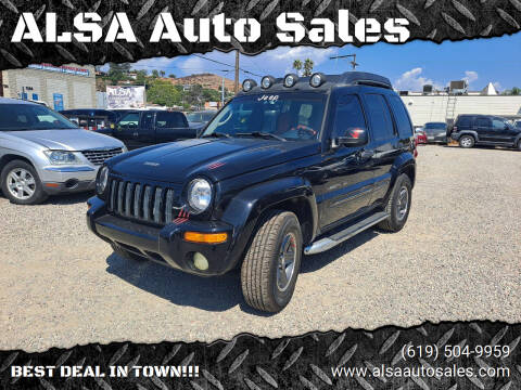2003 Jeep Liberty for sale at ALSA Auto Sales in El Cajon CA